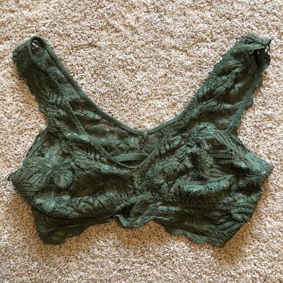 aerie Other - Aerie Olive Green Bralette